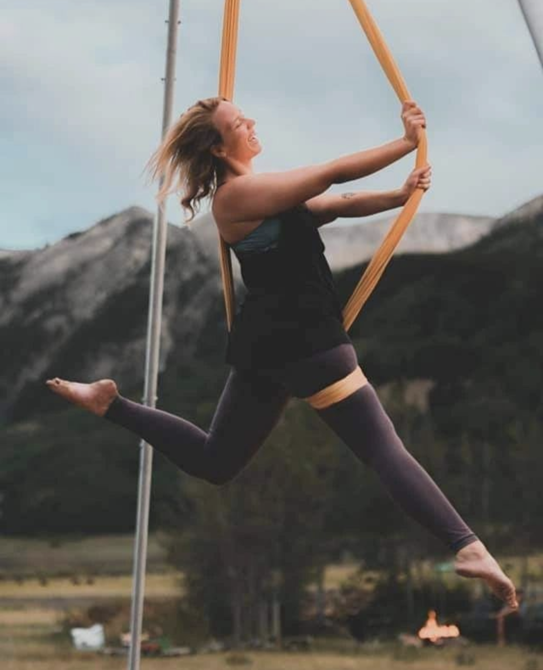 Beginners Aerial Yoga