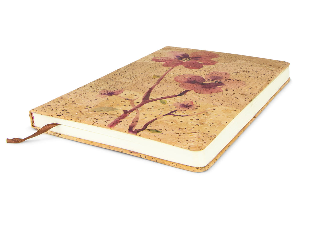 BLOSSOM CORK JOURNAL BOOK