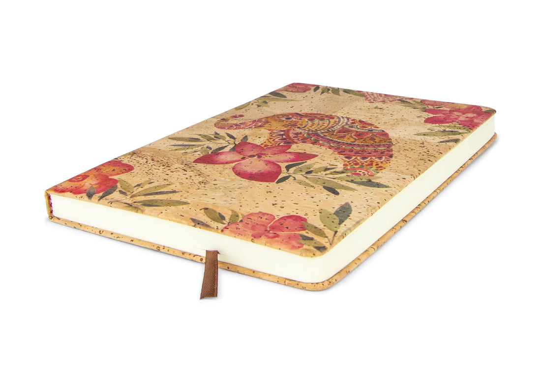 TROPICAL VIBES CORK JOURNAL BOOK