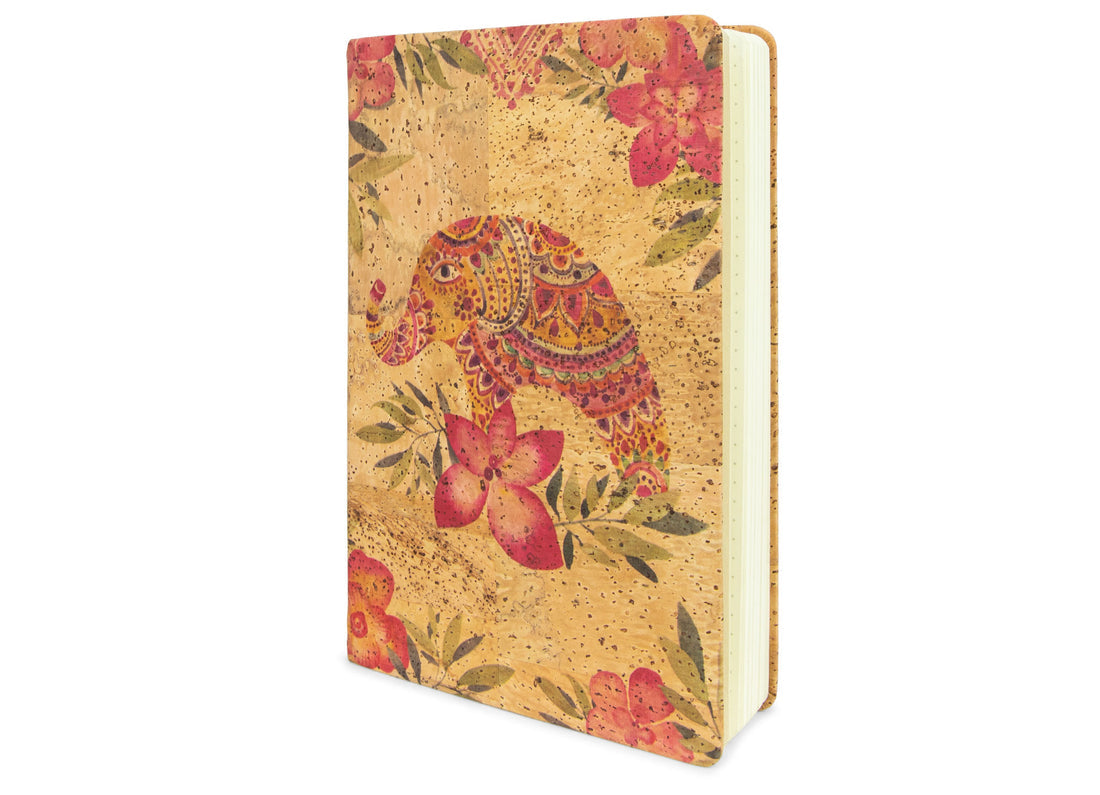 TROPICAL VIBES CORK JOURNAL BOOK
