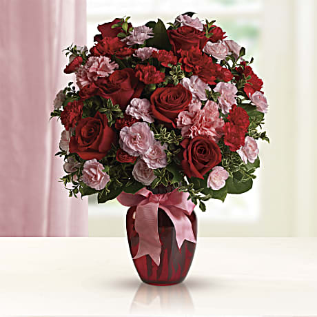 Dance with Me - Bouquet with Red Roses