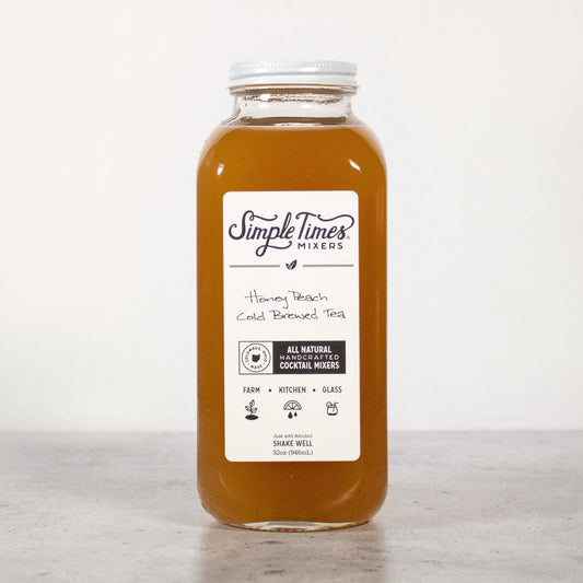 Simple Times Mixers - Honey Peach Cold Brewed Tea